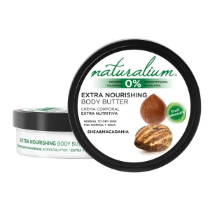 NATURALIUM BODY BUTTER - SHEA & MACADAMIA -^ Corporal