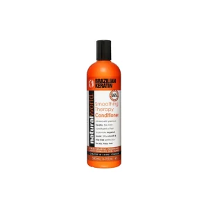 NATURAL WORLD BRAZILIAN KERATIN OIL SMOOTHING THERAPY CONDITIONER 500ML^ Cabello