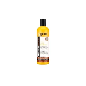 NATURAL WORLD CHIA SEED OIL VOLUME & SHINE CONDITIONER 500ML^ Cabello