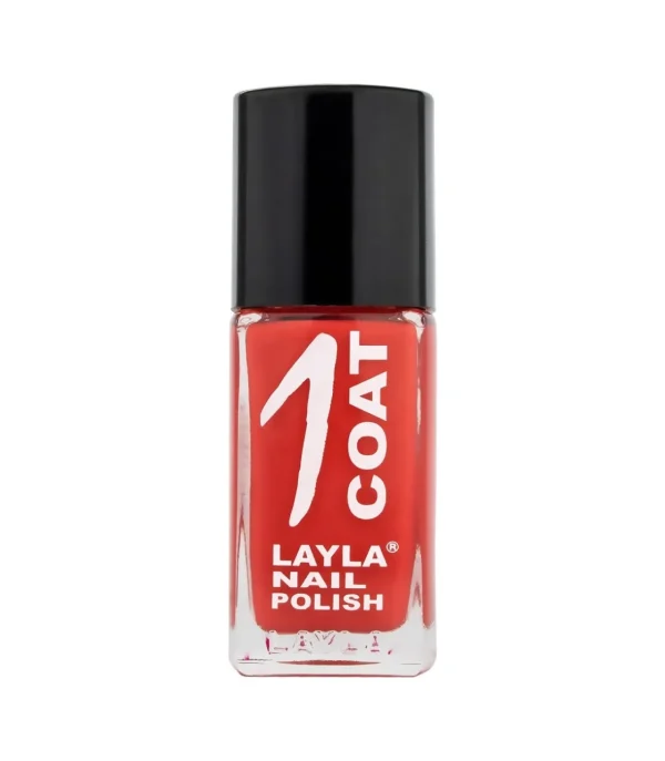 LAYLA COSMETICS 1 COAT NAIL POLISH N.1^ Top Coat