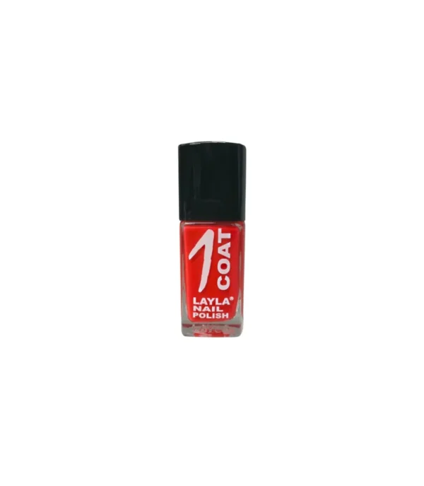 LAYLA COSMETICS 1 COAT NAIL POLISH N.5^ Top Coat