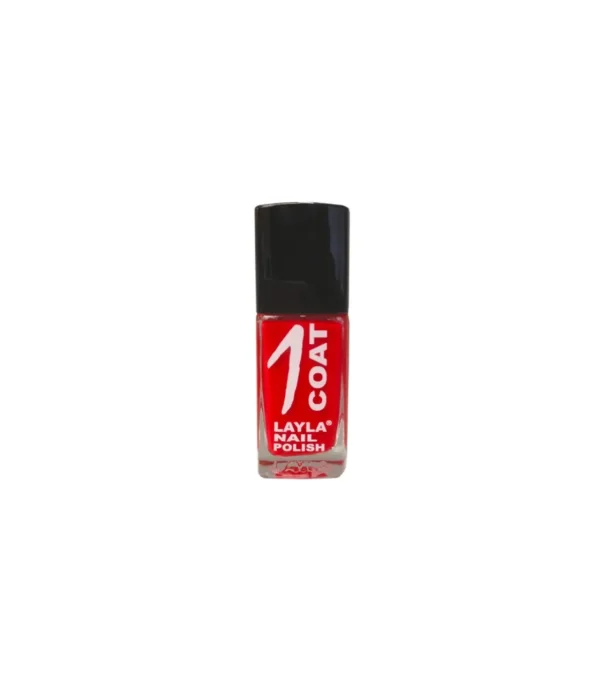 LAYLA COSMETICS 1 COAT NAIL POLISH N.6^ Top Coat