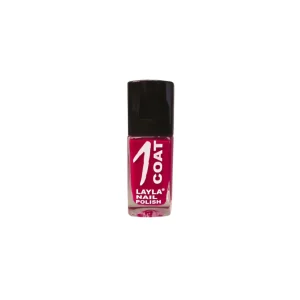 LAYLA COSMETICS 1 COAT NAIL POLISH N.10^ Top Coat