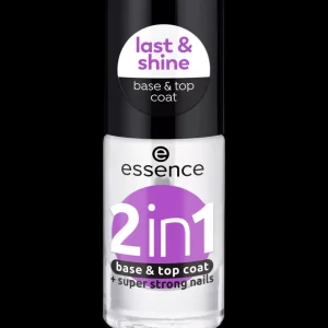 ESSENCE COSMETICS Ess. Base & top coat 2 en 1^ Base Coat | Top Coat