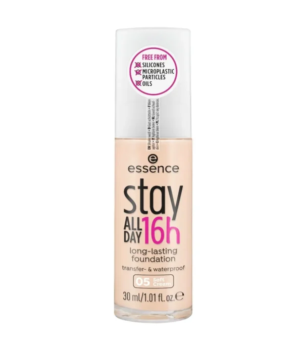 ESSENCE COSMETICS ess. stay ALL DAY 16h long-lasting maquillaje 05^ Maquillaje Fluido