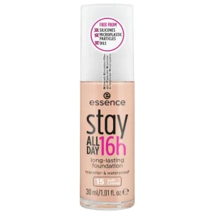 ESSENCE COSMETICS ess. stay ALL DAY 16h long-lasting maquillaje 15^ Maquillaje Fluido