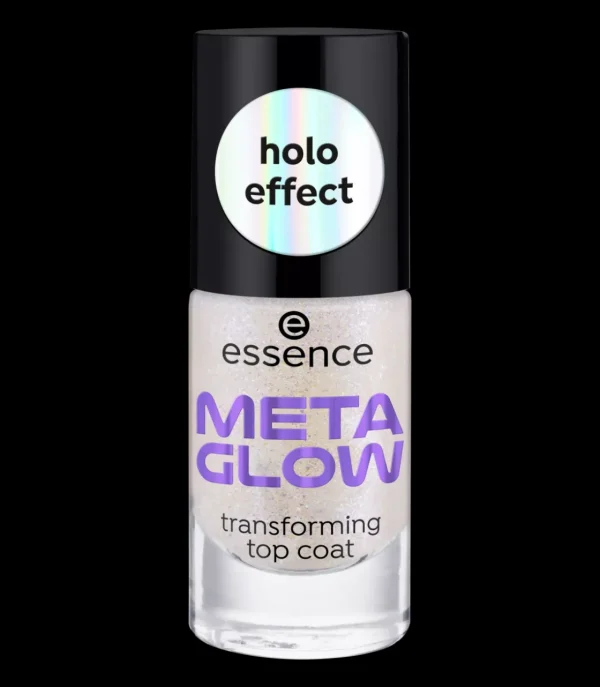 ESSENCE COSMETICS Ess. Top coat meta glow^ Top Coat