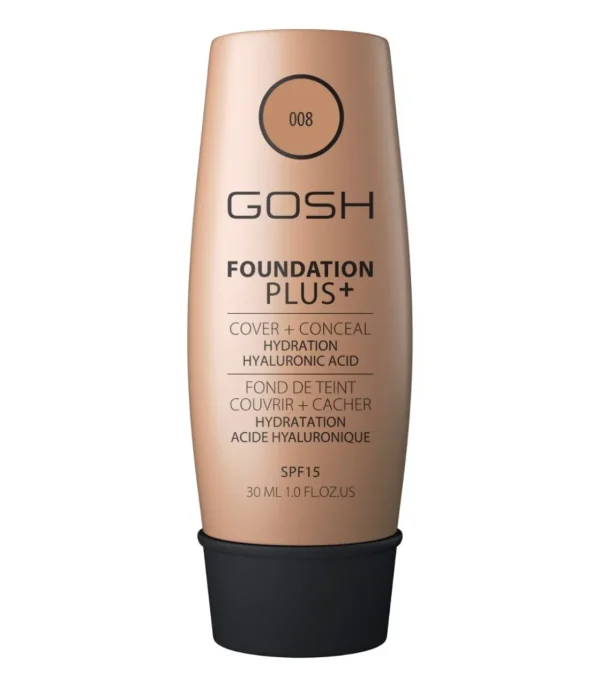 GOSH COPENHAGEN Foundation Plus+ Golden - GOSH^ Maquillaje Fluido