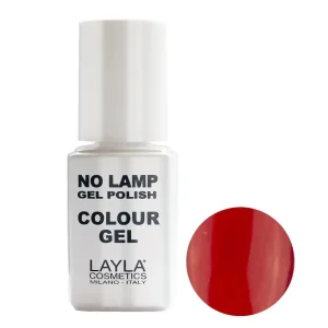 LAYLA COSMETICS GEL POLISH NO LAMP RED VEGAS^ Polvos Fijadores/matificantes