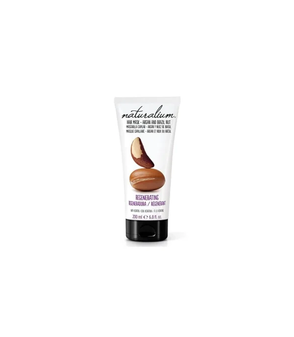 NATURALIUM HAIR MASK - ARGAN & BRAZIL NUT -^ Cabello