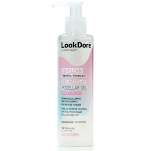 LOOKDORÉ IB + CLEAN GEL MICELAR TODO EN UNO 200ML^ Limpiadores Faciales