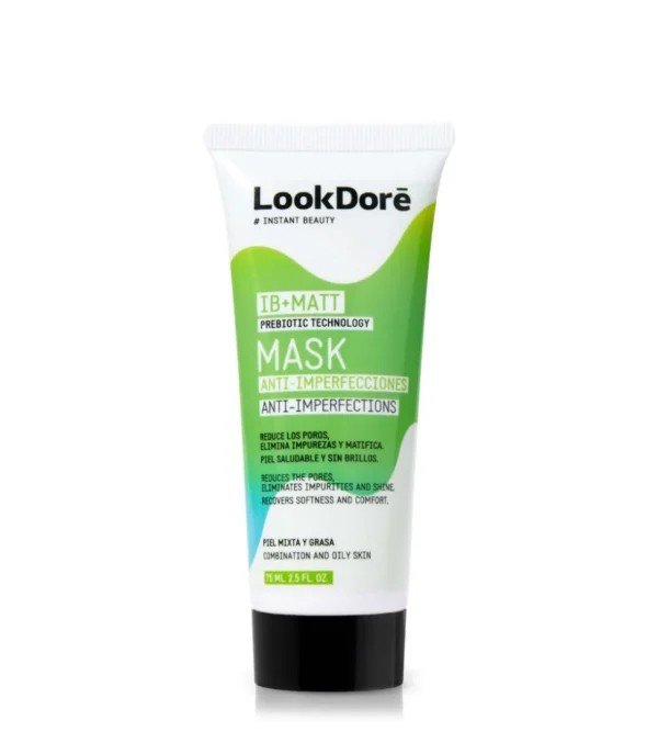 LOOKDORÉ IB + MATT MASCARILLA ANTI-IMPERFECCIONES 75ML^ Limpiadores Faciales