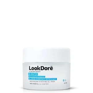 LOOKDORÉ IB + WATER GEL CREMA HIDRATANTE TARRO 50ML^ Rostro