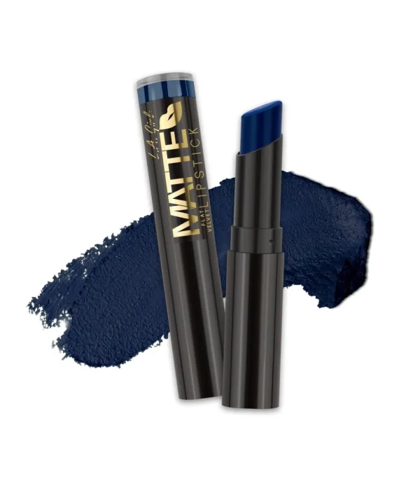 LA GIRL L.A. Girl Matte Flat Velvet Lipstick - Blue Valentine^ Brillo De Labios