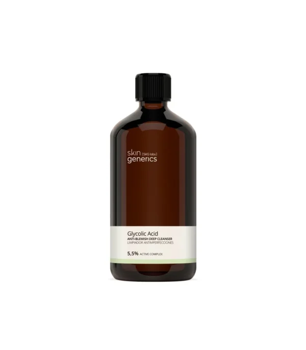 SKIN GENERICS Limpiador Anti-imperfecciones con Ácido Glicólico 5.5% - SKG^ Limpiadores Faciales