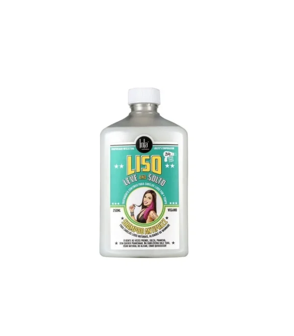 LOLA COSMETICS - LISO, LEVE E SOLTO - SHAMPOO ANTIFRIZZ 250ML^ Cabello