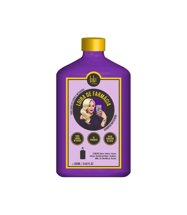 LOLA COSMETICS - LOIRA DE FARMÁCIA - SHAMPOO MATIZADOR 250ML^ Cabello