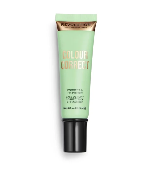 MAKEUP REVOLUTION Correct & Fix Colour Correct Primer^ Pincel Labios