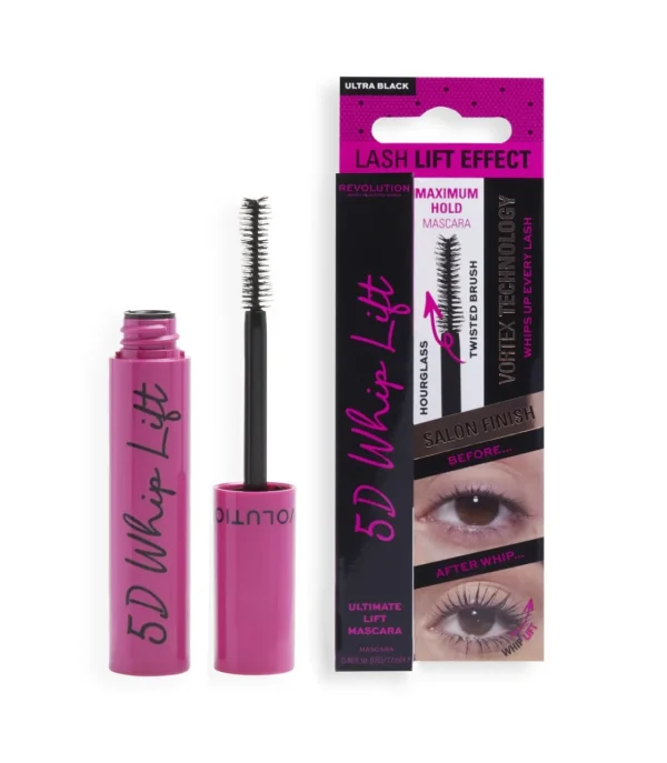 MAKEUP REVOLUTION 5D Whip Lift Mascara^ Maquillaje Mousse