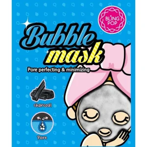 BLING POP Mascarilla de carbón burbujas purificante -^ Rostro | Mascarilla Facial