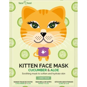 MONTAGNE JEUNESSE Mascarilla de TELA ANIMAL MASK Gatito 7th HEAVEN^ Mascarilla Facial | Rostro