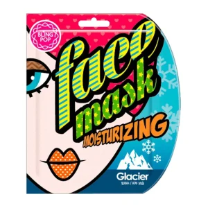 BLING POP Mascarilla facial hidratante con Agua de Glaciar -^ Mascarilla Facial | Rostro