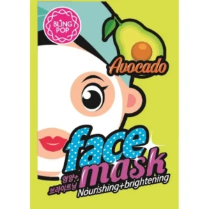 BLING POP Mascarilla nutritiva e iluminadora de Aguacate -^ Mascarilla Facial | Rostro