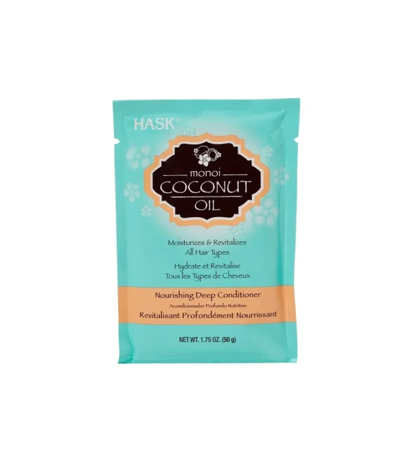 HASK Mascarilla nutritiva MONOI COCONUT OIL -50gr^ Cabello