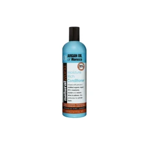 NATURAL WORLD MOROCCAN ARGAN OIL MOISTURE RICH CONDITIONER 500ML^ Cabello