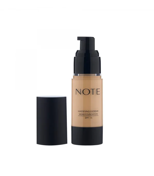 NOTE Mattifying Extreme Wear Foundation 03^ Maquillaje Fluido