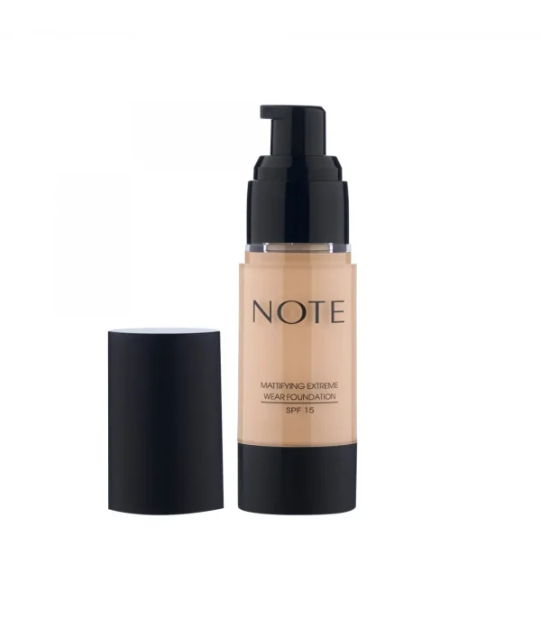 NOTE Mattifying Extreme Wear Foundation 02^ Maquillaje Fluido