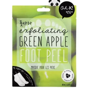 OH K! Green Apple Foot Peel^ Jumbo Labios