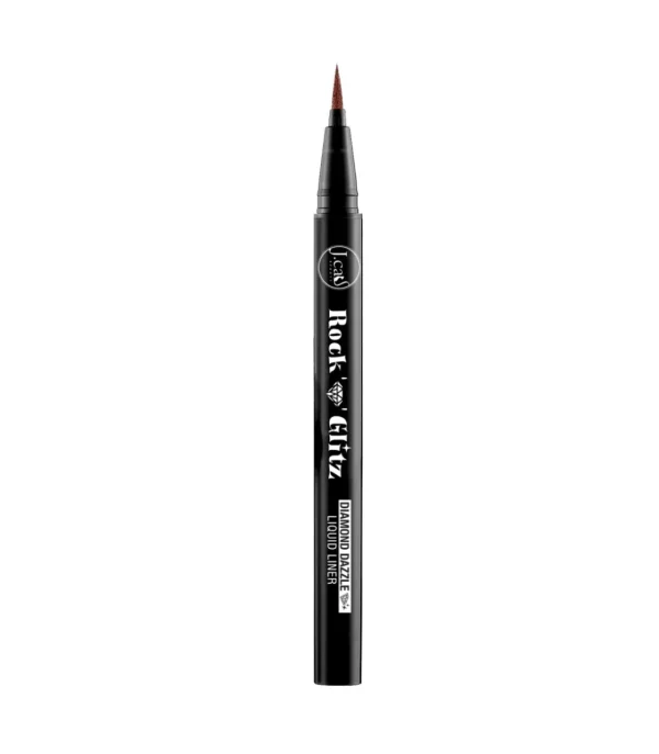 JCATS CANARIAS ROCK N GLITZ DIAMOND DAZZLE LIQUID LINER DAZZLING BROWN RG106^ Delineador De Ojos