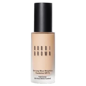 BOBBI BROWN SKIN LONG-WEAR WEIGHTLESS foundation porcelain -^ Maquillaje Fluido