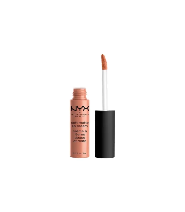 NYX COSMETICS SOFT MATTE lip cream london 8 ml - Nyx^ Brillo De Labios