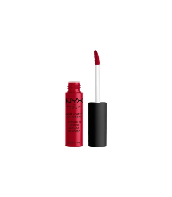 NYX COSMETICS SOFT MATTE lip cream monte carlo 8 ml - Nyx^ Brillo De Labios