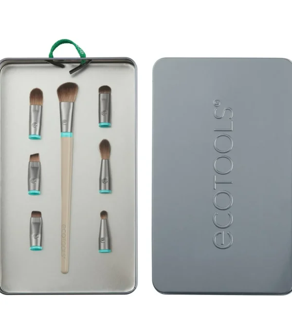 ECOTOOLS Total Renewal Eye Kit - INTERCAMBIABLES: Set brochas ojos^ Mantas/kit Pinceles